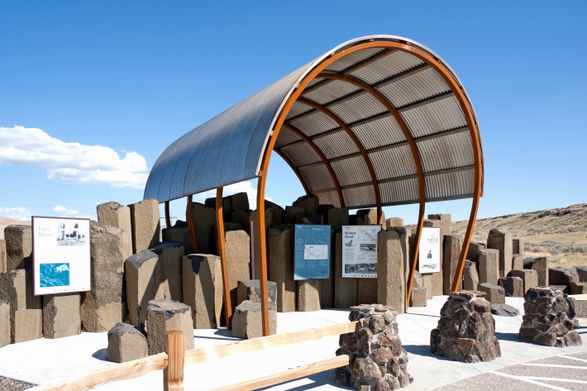 Ada County Oregon Trailhead On State Highway 21