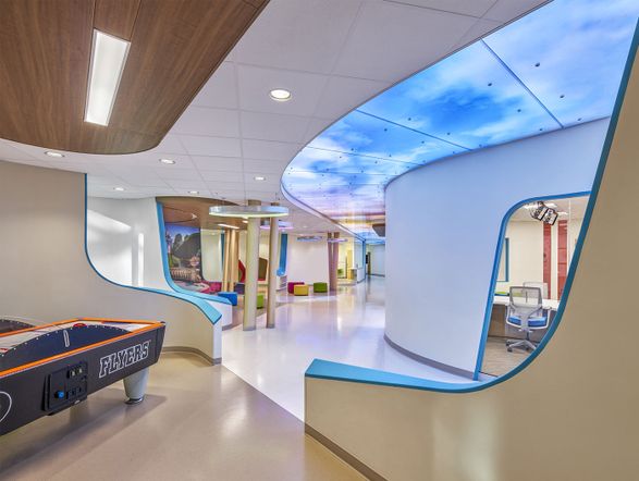 Nemours Children's Hospital, Delaware - Child Life Clubhouse Renovation