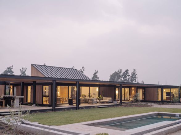 House with Lucarna