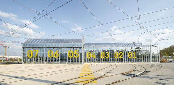Maintenance and Storage Center T9 Tramway