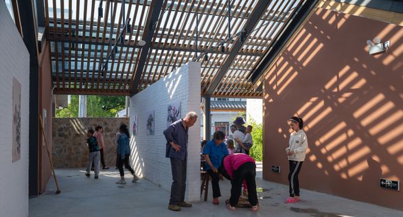 Villagers' Activity Center in Lijiashan Village