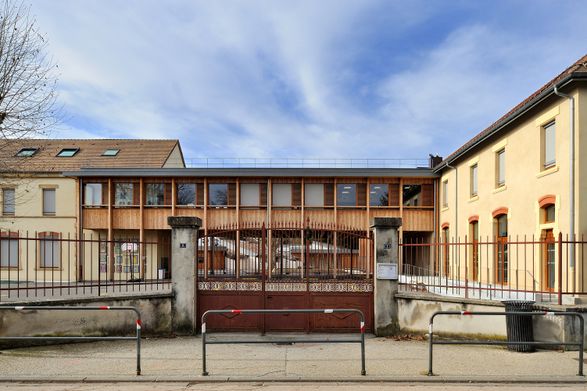 Elementary School At Le Grand Lemps France