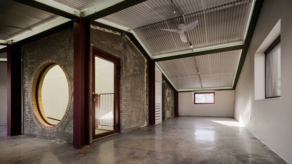 Old House Renovation Into Paint Company Hq