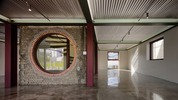 Old House Renovation Into Paint Company Hq