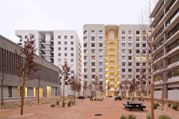Social Housing Lyon, La Confluence