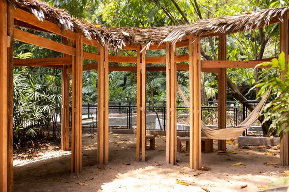 Educational Area Of The Exhibition 'a River Does Not Exist Alone'