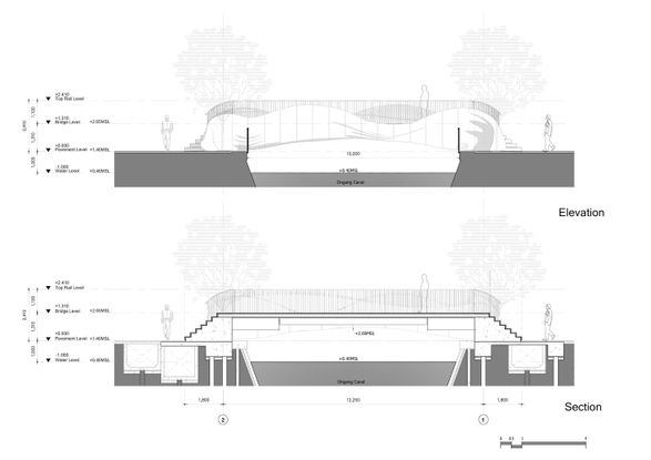 OngAng 3D Concrete Printing Bridge