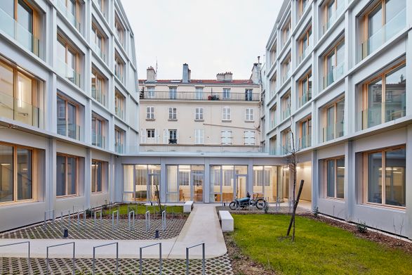 Parking Lot Into Social Housing Residence