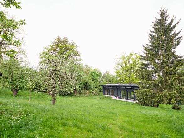 House With Crane And Fan