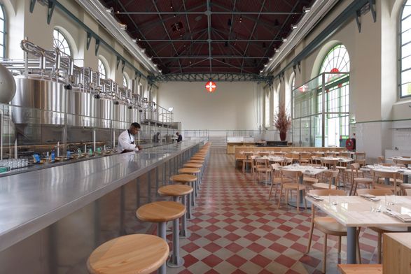 Transformation Of The Former Military Maintenance Power Plant Into The Browers Beato Microbrewery And Restaurant