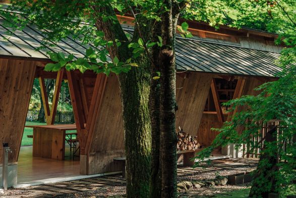 Three Roofs Timber Hall
