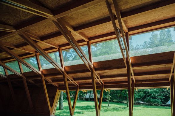 Three Roofs Timber Hall