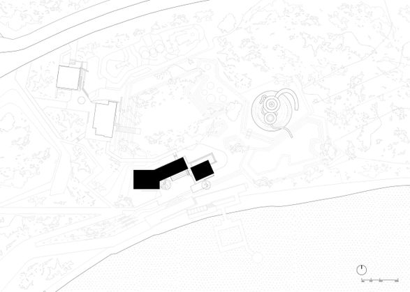 Nerve Lab. Experimental Sports Support Buildings On Double Happiness Island
