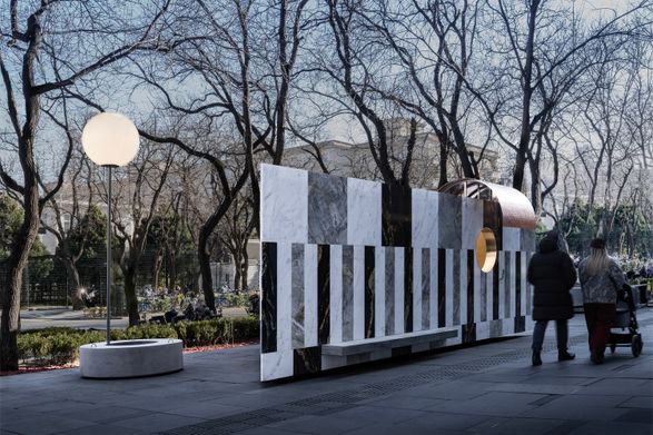 floating kiosk
