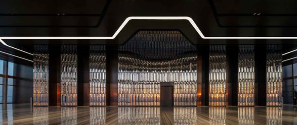 Jinan Ping An Financial Center Interior Design
