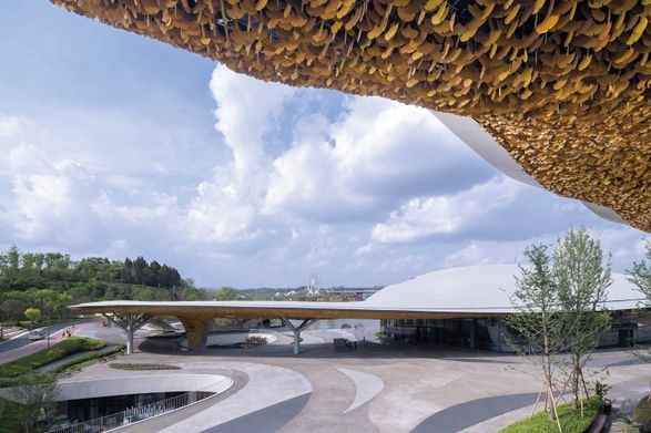 Main Pavilion Of The International Horticultural Exhibition 2024 Chengdu