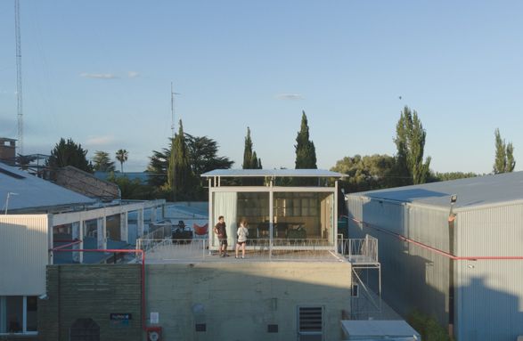 Office Above The Pool