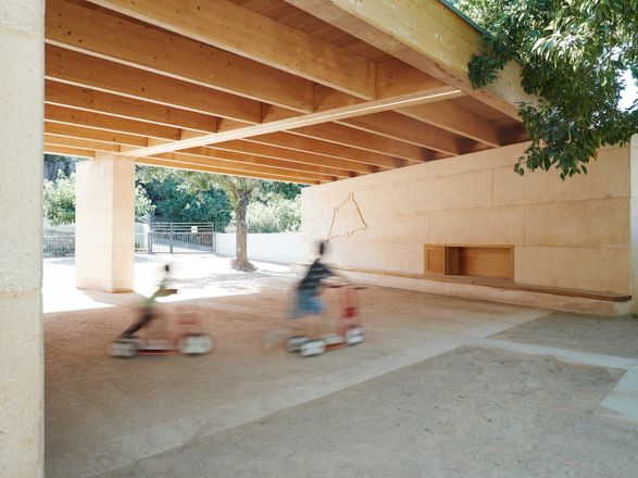 Covered School Playground Jean Santini - Porto-vecchio - Corsica