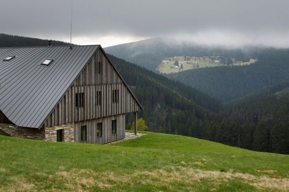 A House In A Mountain Meadow