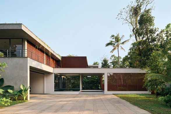 Louvered House