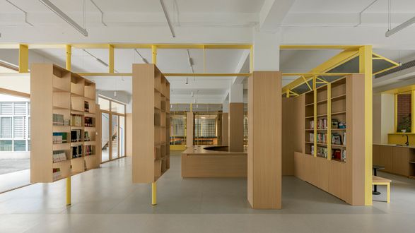 Renovation Design Of The Library, Chengdu Shude Experimental Middle School