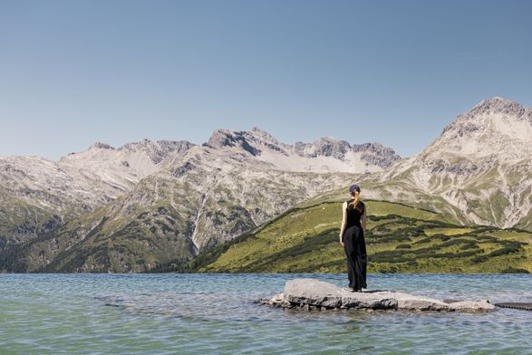 Lech Mountain Mirror