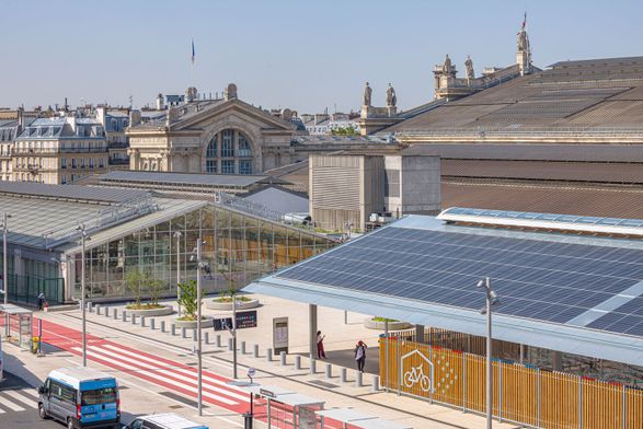 Tianlai Art Museumsolar Bicycle Hall, Paris-nord Station