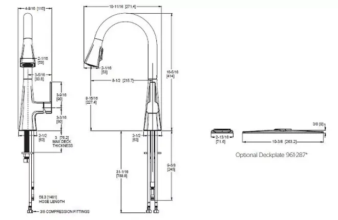 Pfister Faucets Frontera Kitchen Taps
