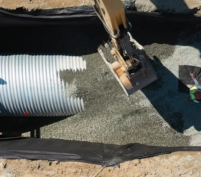 Contech Cmp Stormwater Detention And Infiltration Pipes - Construction ...