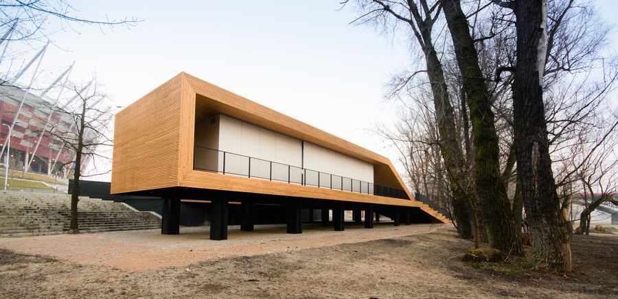 Pavillion In Warsaw