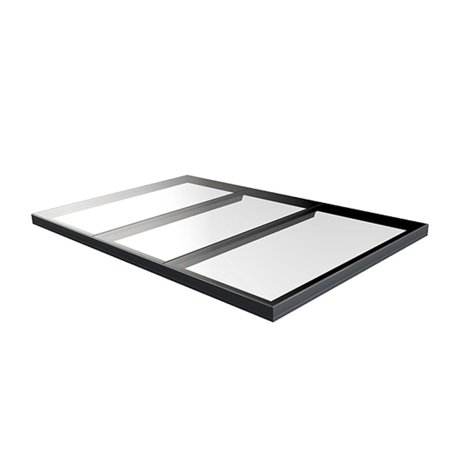 Glassskylights Flushglaze Fixed Multipart Skylight