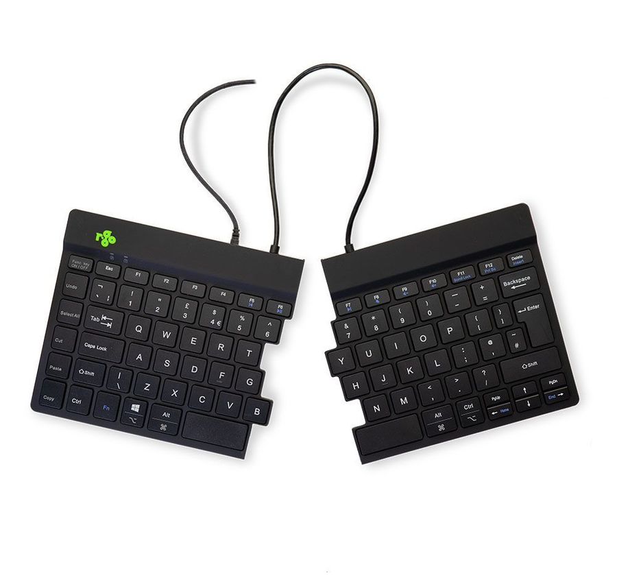 Posturite R-go Black Split Break Keyboard