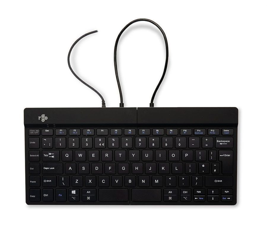 Posturite R-go Black Split Break Keyboard