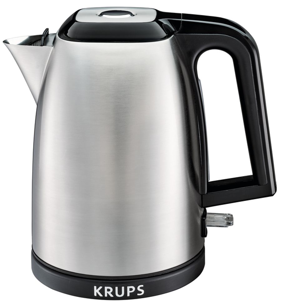krups 1.7l savoy stainless steel electric kettle bw311050