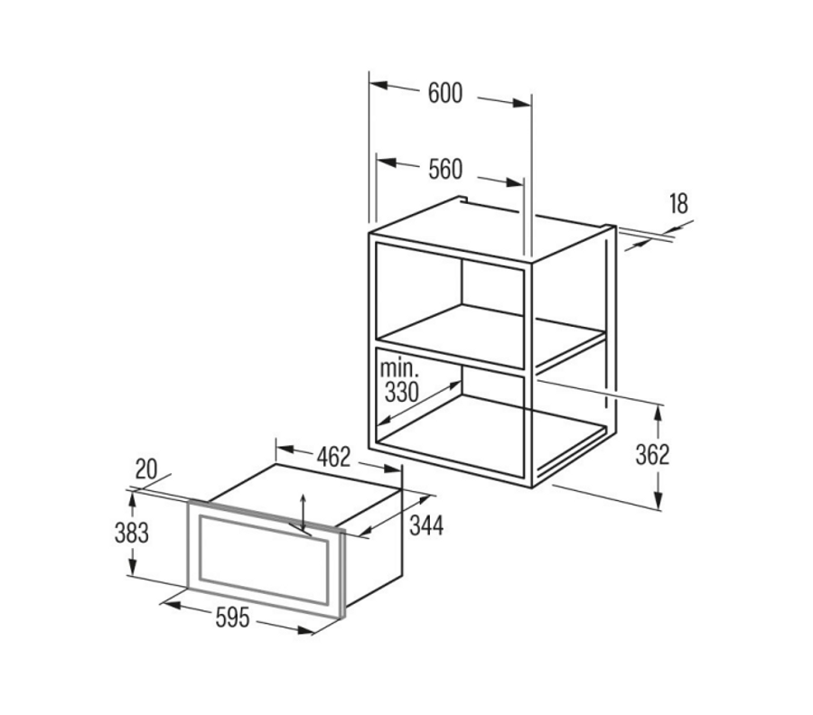 Cata MMA 20 WH Microwaves