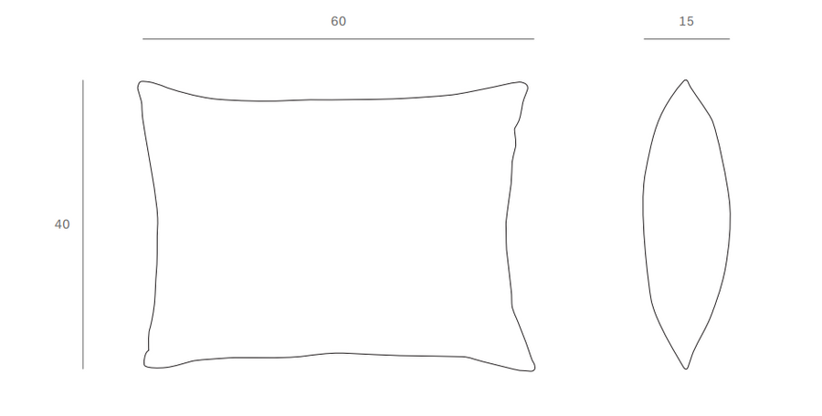 Ethnicraft Stripes Outdoor Cushion