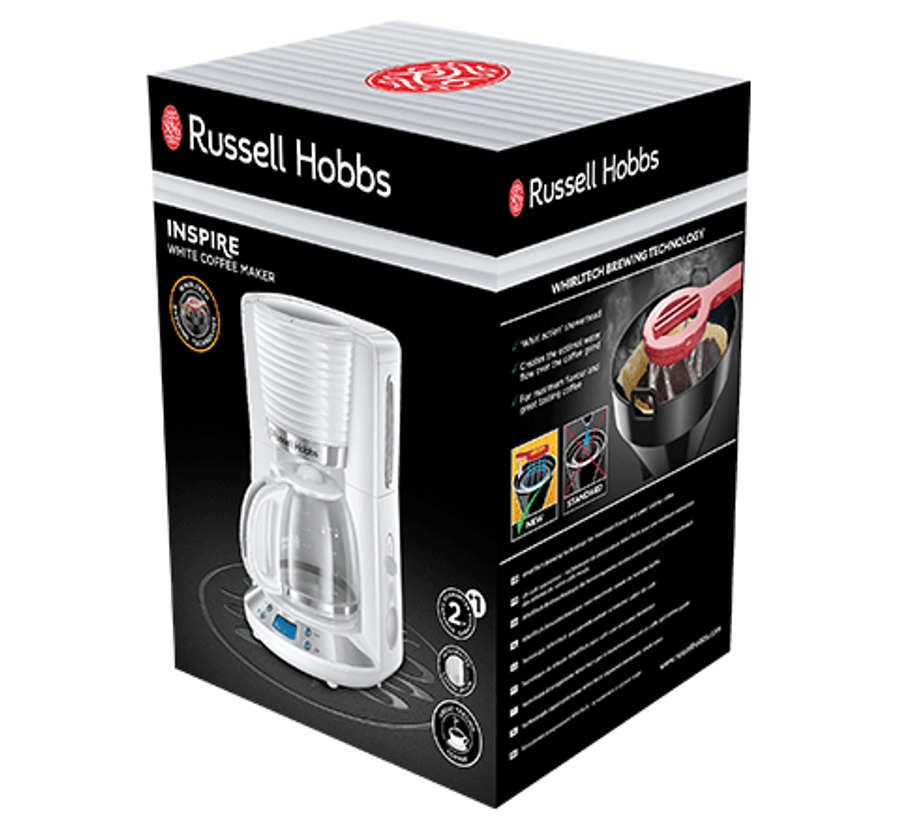 Russellhobbs Inspire White Coffee Maker