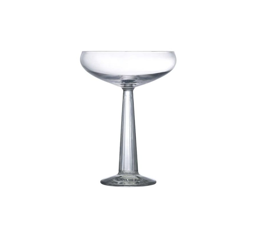 Nude Glass Big Top Set of 2 Coupe Glasses