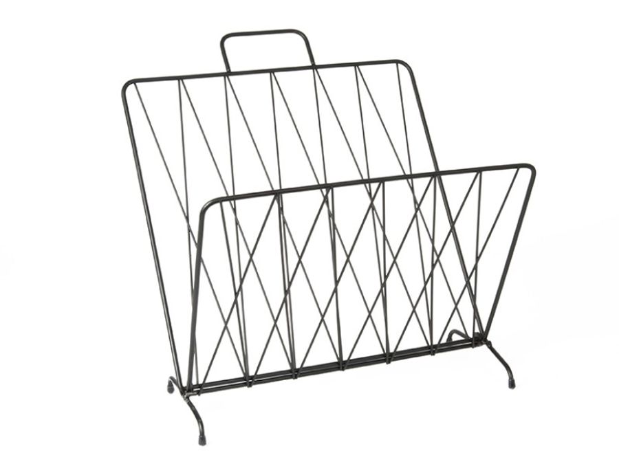 Present Time Diamond Raster Magazine Rack
