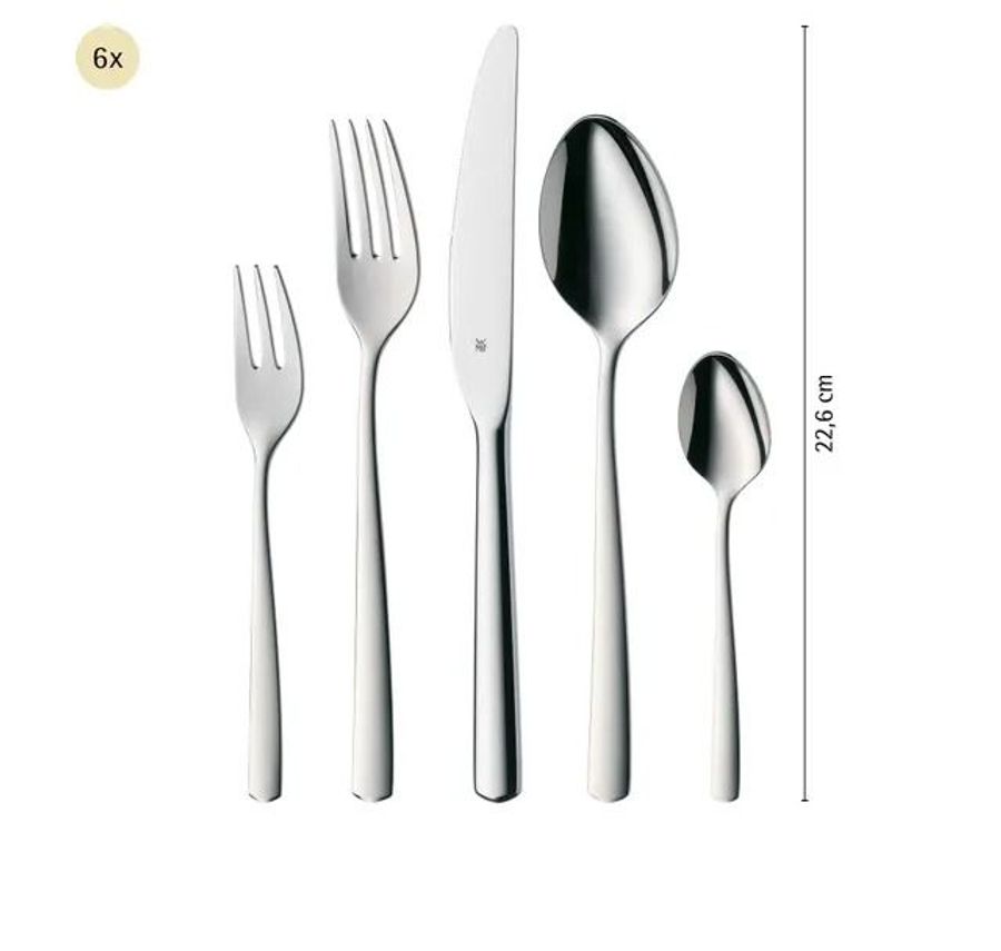Wmf Boston cutlery set, 30-piece, Cromargan®