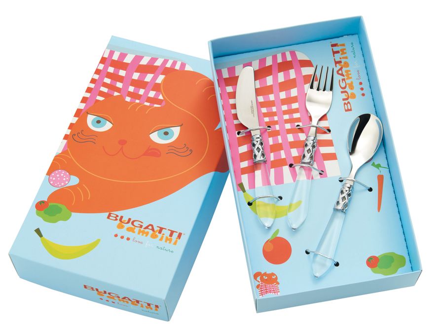Bugatti Aladdin Kids Baby Cutlery Set