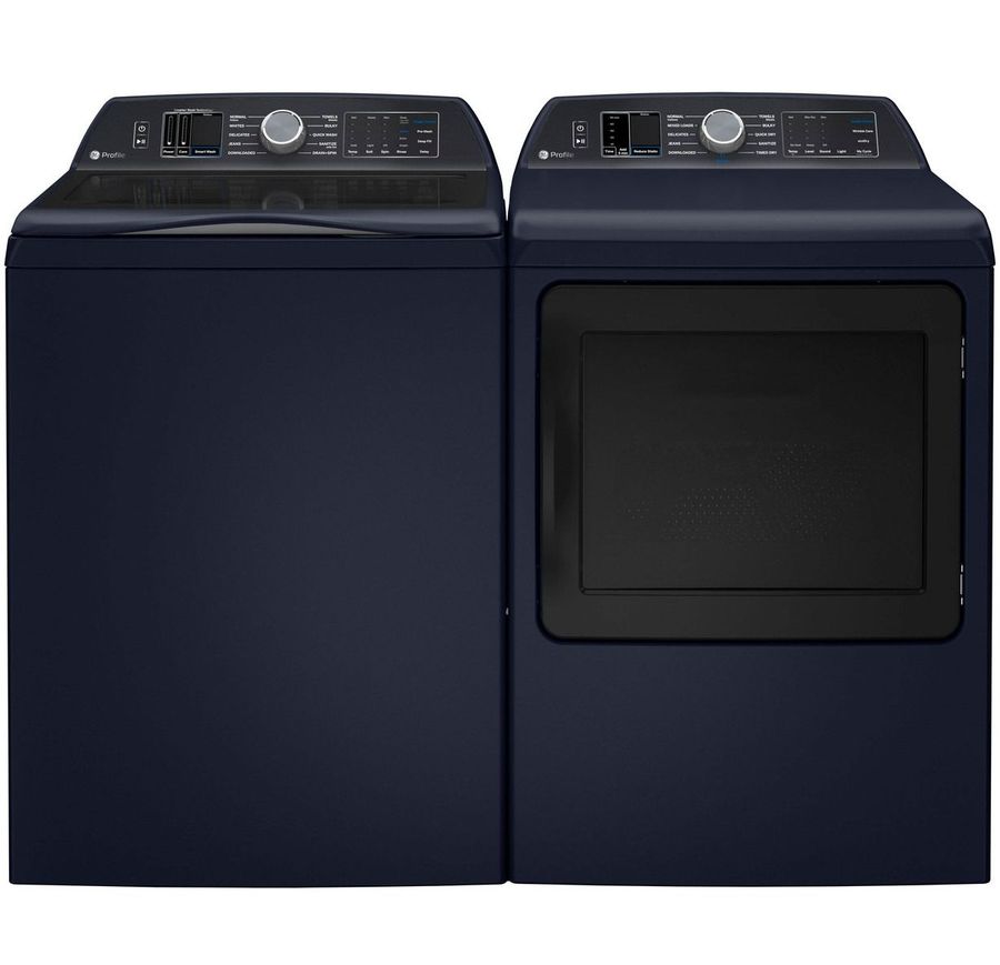 Ge Appliances Ge Profile™ Energy Star® 7.3 Cu. Ft. Capacity Smart Electric Dryer With Steam And Washer Link