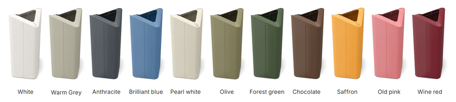Trece Wavy Outdoor Litter Bins