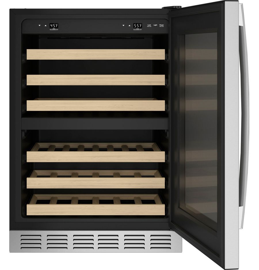 GE Appliances GE Profile™ 44-Bottle Dual Zone Wine Cooler