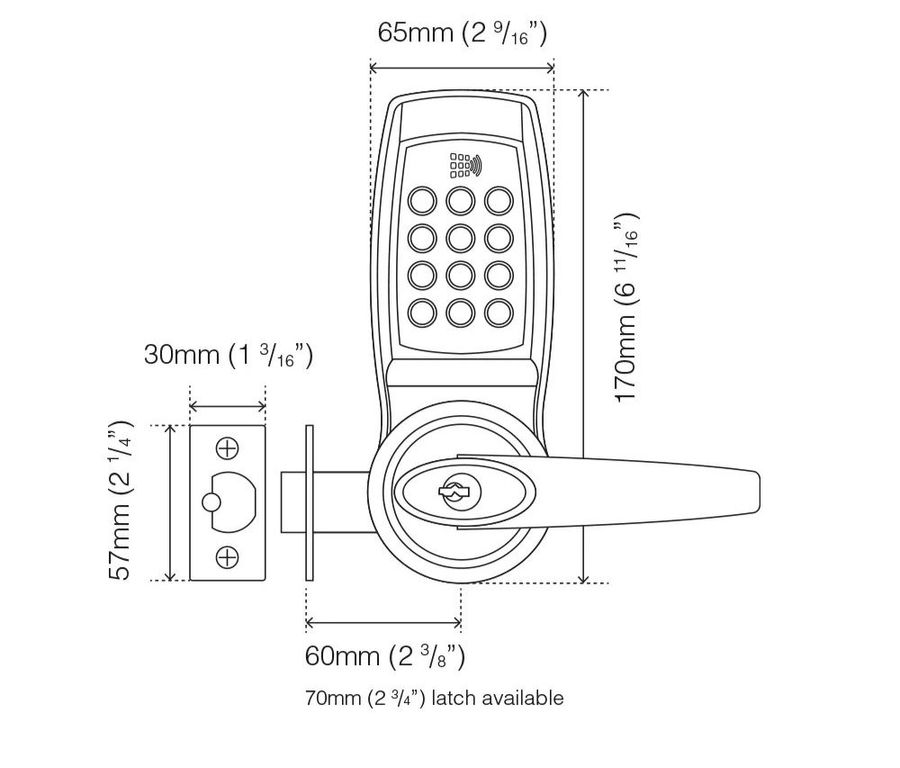 Codelocks Cl4510 Smart Lock
