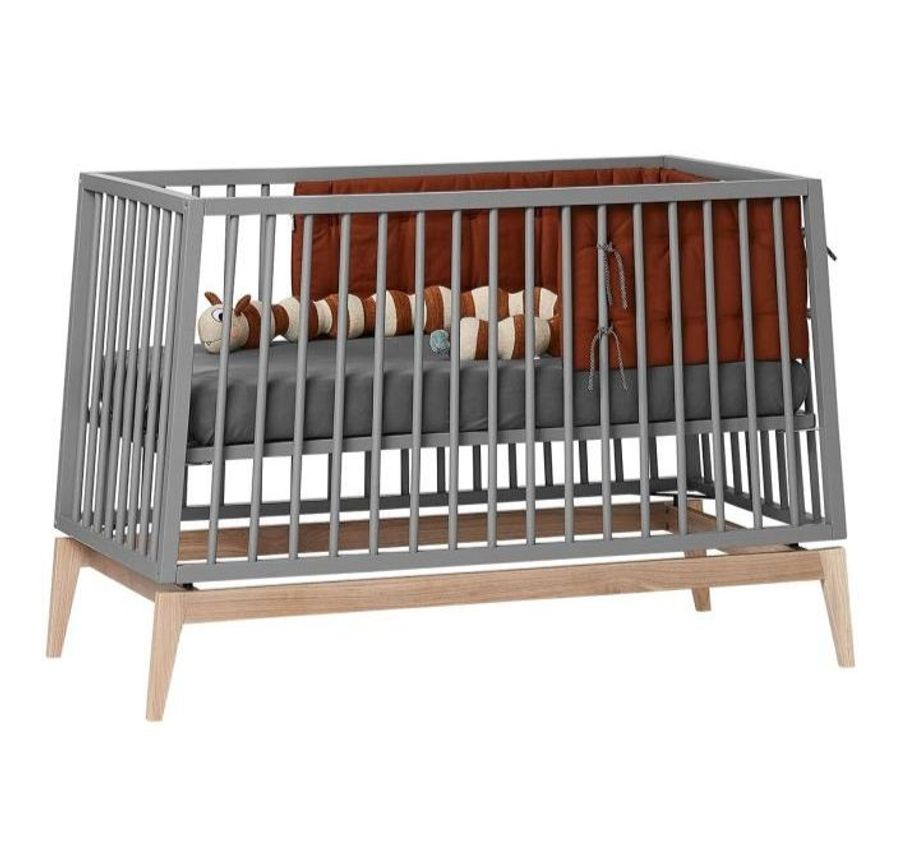 Leander Luna™ Baby Cot, 120x60 cm, Grey