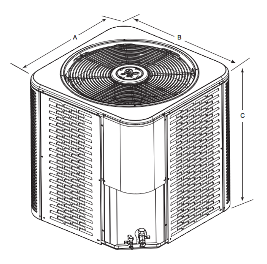 Ge Appliances 1.5-ton 16 Seer Single-stage Air Conditioner