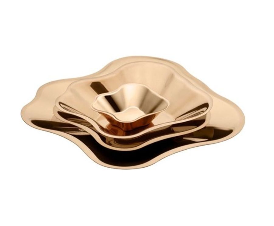 Iittala Bowl 358mm Rose Gold