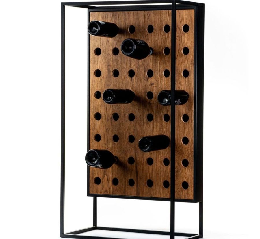 Canel Fucina Design Totem Free Standing Bottle Holder