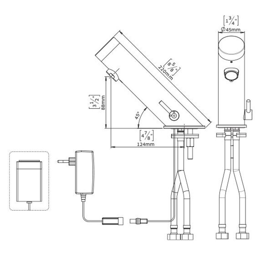 Stern Green Time 1000 AB 1953 Touch Faucet